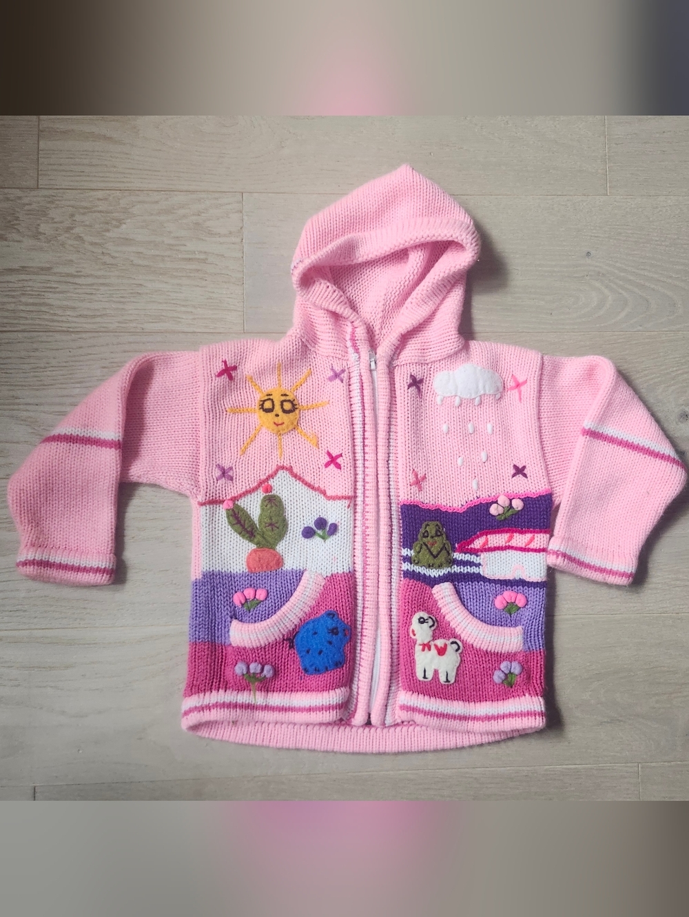 Peruvian Handmade Knit Sweater 2/3 Years